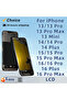 شاشة OLED من نوع INCELL CHOICE لهواتف iPhone X وXR و11 و13 Pro Max وiPhone 13 Mini - 15PRO - شاشة LCD من نوع INCELL CHOICE - 7