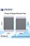 شحم سيليكون متغير الطور PCM-1 80X80X0.2mm UPSIREN PCM-1PCM-2 8.5W/ وسادة سيليكون صلبة متغيرة الطور لمعالجات الرسوميات (GPU) - 8