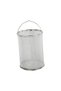 22cm Stainless Steel Fry Basket Kitchen Pasta Strainer Round Mesh Vegetable Fruit Filter Basket for - 8