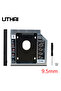علبة محرك الأقراص الصلبة UTHAI DW95S HDD مقاس 9.5 مم من الألومنيوم Optibay SATA 3.0 مع محول DVD 2...