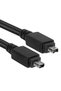1.2m 4 PIN to 4 PIN IEEE-1394 FireWire Cable 4 Pin to 4 Pin FireWire 4 to 4 Adapter Cable IEEE 1394a