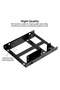 LDPCSJ Metal Dual Bay Mounting Bracket 2x 2.5" to 3.5" HDD/SSD Compatible Hard Drive Bay Adapter ... - 2