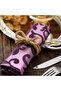 Dark Khaki 12pcs Linen Braided Bow Napkin Ring Set, Handmade Braided Flower Shaped Jute Napkin Ring， - 2