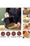 50 Packs of Non Stick Paper Lined with Air Fryer for Baking and Microwave Ovens Easy To Clean and... - 5