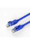 كابل إيثرنت بطول 2 متر من الفئة 6 جيجابت عالي السرعة 1000 ميجابت في الثانية كابل إنترنت RJ45 محمي لشبكة LAN - 6