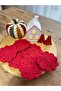 Knitted Coaster Cup Mat 6 Pieces - 2
