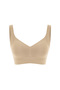 Women's Stitch-Free Traceless Underwire-Free t Shaping / Sculpting Comfort Bra with Removable Pads and Wide Straps Bralet - 3