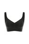 Women's Stitch-Free Traceless Underwire-Free t Shaping / Sculpting Comfort Bra with Removable Pads and Wide Straps Bralet - 3