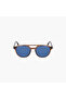 53 MM Blue Oval Sunglasses | L6008S - 5