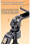 360° Face Tracking Selfie Stick 180CM Extended Gimbal with Fill Light (CL 12-P) - 2