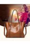 Solid Shoulder Bag - 2