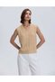 Lim 100% Cotton V-Neck Women's Sweater - 2
