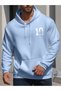 -Men's Hoodie Printed Messi Sweat Quality 3 Yarn Fabric Modern Oversized Cut - 2