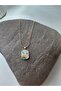 Rainbow Moon Star Pendant Enamel Necklace