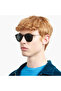 Unisex Polarized and UV Protected Bronze Lens 51 mm Oval Sunglasses - PLD 4129/S/X - 6