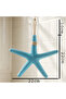 Starfish Hanging Wall Decor Coastal Themed Hanging Ornament - 2