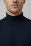 Men's Slim Fit Soft Textured Anti-Pilling Half Turtleneck Knit Sweater