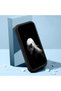 For iPhone 16 Pro Max Compatible Black Silicone Anime Style Pattern Lens Protection Phone Case