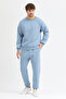 Men's Crew Neck Tracksuit Set - 2