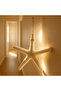 Starfish Hanging Wall Decor Coastal Themed Hanging Ornament for Home, Bathroom - 7