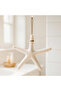 Starfish Hanging Wall Decor Coastal Themed Hanging Ornament for Home, Bathroom - 5