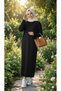 Women's Long Knit Dress – 100% Acrylic – Crew Neck – Comfortable and Stylish Winter Model - 6