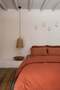 Washed Linen Duvet Cover Set Orange - 2