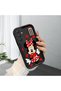 Black Silicone Shockproof Phone Case with Cartoon Pattern Compatible with Samsung Galaxy A54 - 2