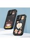 حافظة سيليكون سوداء متوافقة مع هاتف iPhone 16e مقاومة للصدمات وذات نمط لطيف - 7