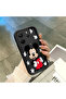 Xiaomi Redmi Note 14 4g Compatible Cartoon Pattern Black Silicone Shockproof Phone Case - 3
