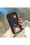 Black Silicone Case with Cute Pattern Compatible with Samsung Galaxy A23 Shockproof - 2