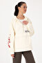 Women's Cream Sweatshirt 50309055-Vr256 - 3