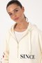 Women's Cream Sweatshirt 50309055-Vr256 - 2