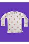 Long Sleeve Patterned Children's Pajama Set # Printed Children's Pajama Set # Laundry Garden # Teddy Bear Pattern Pajamas - 3