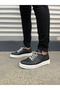 Jy152 Cool Lace-Up Skin Men's Casual Sports Classic Shoes Cbt - Black - 2