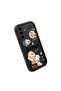 Samsung Galaxy A36 5g Compatible Black Silicone Cartoon Case Impact Protection - 3