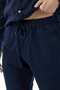 Chino Harlem Po Drws Co Linen Men's Navy Blue Pants MW0MW34533C5J - 3
