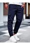 Men's Cargo Pocket Pants Cotton Lycra Side Pocket Trousers - 2