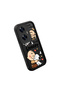 Realme C55 Compatible Black Silicone Cartoon Case Impact Protection - 3