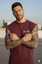 The Wi̇lds Printed Men's Zero Sleeve Sleeveless Tank Top Tshirt