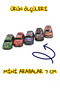 Pull-back action figure toy car set - 10-piece boxed superhero series - high-quality plastic - 7 cm - 4