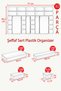 Set of 30 Transparent Drawer Organizers Modular Makeup Jewelry Organizer (Hard Plastic) - 3