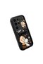 Samsung Galaxy S25 Ultra Compatible Black Silicone Cartoon Case Impact Protection - 3