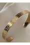 Ayetelkursi Steel Bracelet Gold Stainless Steel Adjustable - 3