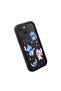iPhone 15 Plus Compatible Black Silicone Stitch Pattern Shock Absorbing Case - 4