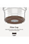2-in-1 Cold Brew Coffee Maker, 300ml Glass Drip Coffee Brewer – Slow Drip Ice Coffee Maker - 8