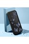 Samsung Galaxy A33 5g Compatible Black Silicone Butterfly Pattern Impact Protection Case