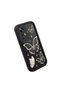 Xiaomi Mi 12t Compatible Quality Black Silicone Butterfly Pattern Shockproof Case - 2