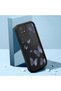 Xiaomi Redmi 10 2022 Compatible Black Silicone Butterfly Pattern Impact Protection Case