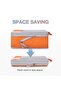 Orange Compression Packing Cubes - 4